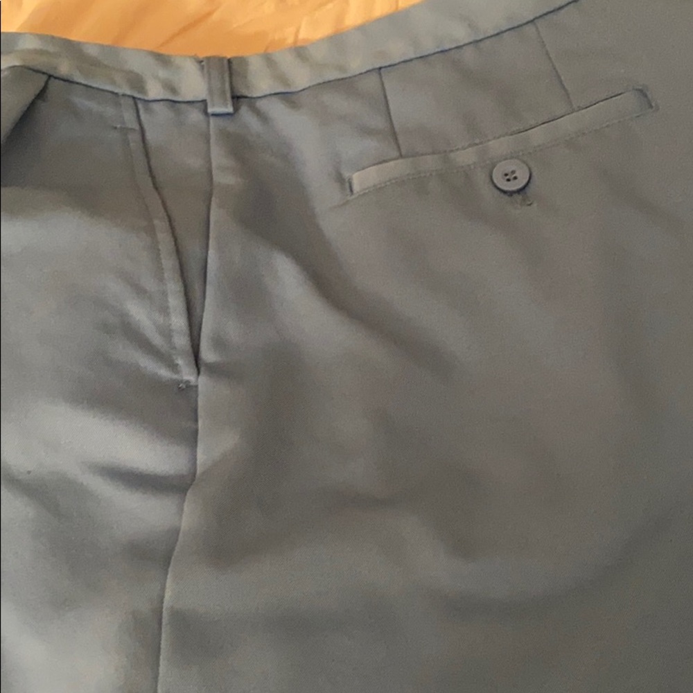 Golf shorts - small blue ink spot below pocket